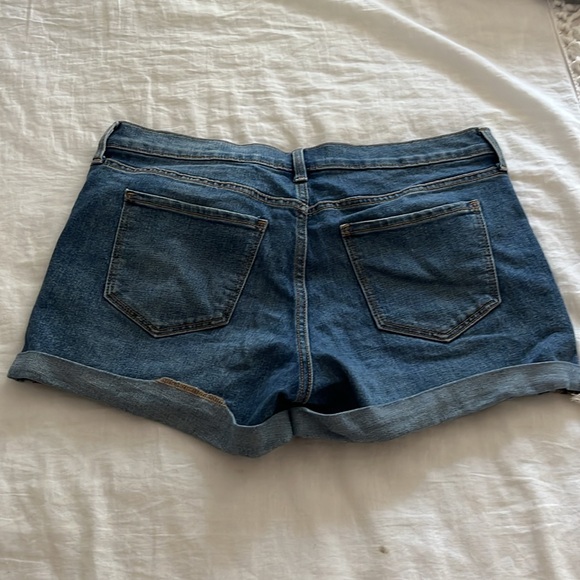 Classic Blue Denim Women's Shorts - Picture 2 of 7